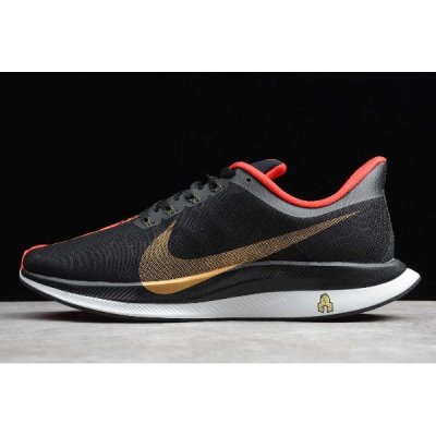 Nike Erkek Zoom Pegasus 35 Turbo Beyaz / Mercan / Altın Koşu Ayakkabısı Türkiye - JO19HAE0